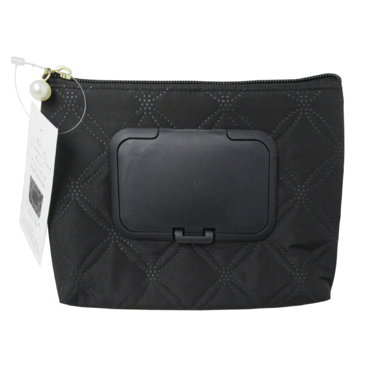 TP 絎縫濕紙巾收納包/黑