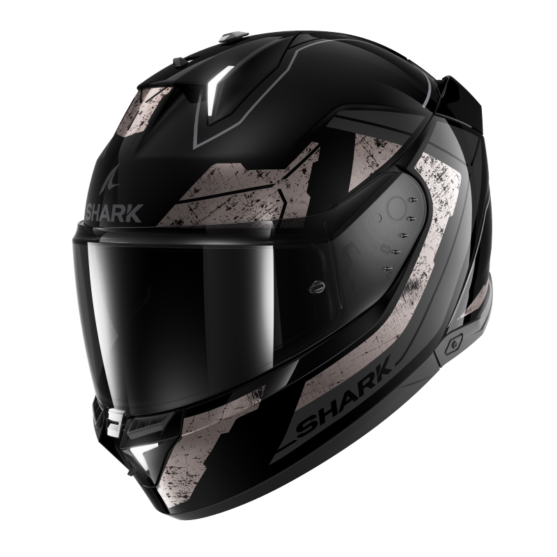 SHARK SKWAL-i3 RHAD 黑銀 彩繪