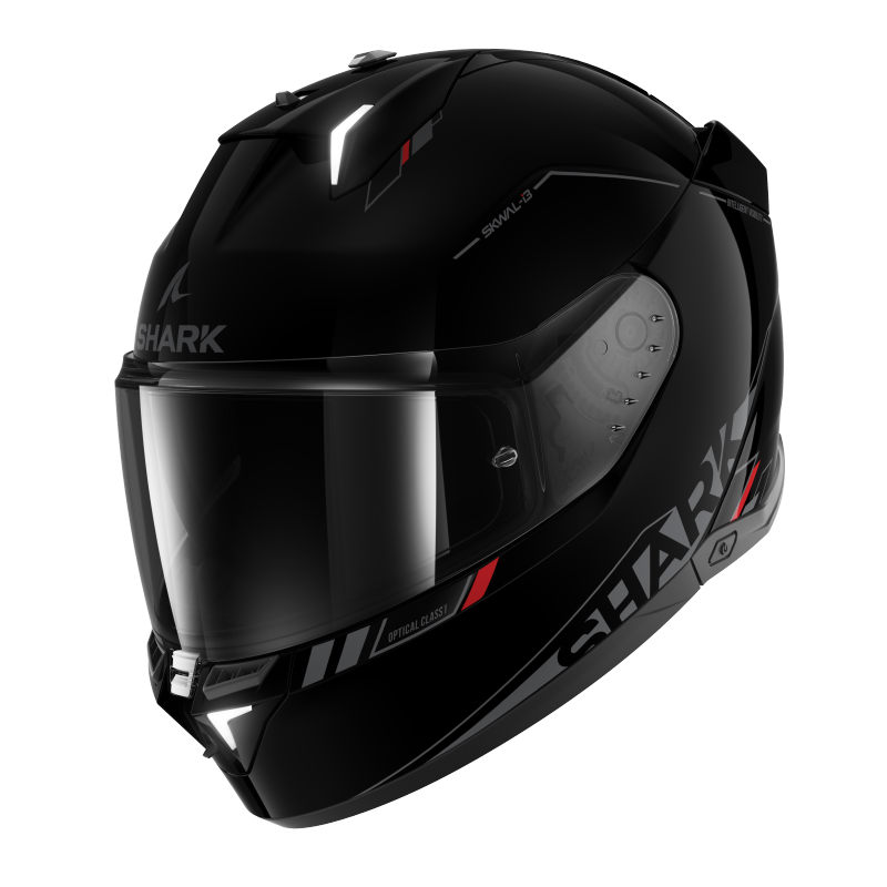 SHARK SKWAL-i3 Blank 亮光黑 素色