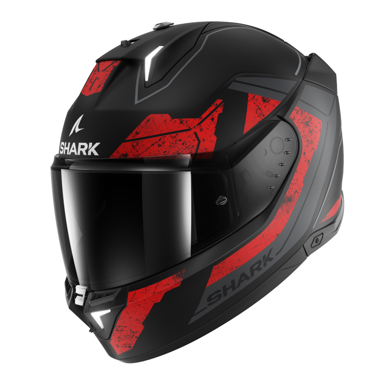 SHARK SKWAL-i3 RHAD 黑紅 彩繪