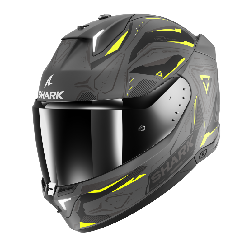 SHARK SKWAL-i3 LINIK 黑黃 彩繪