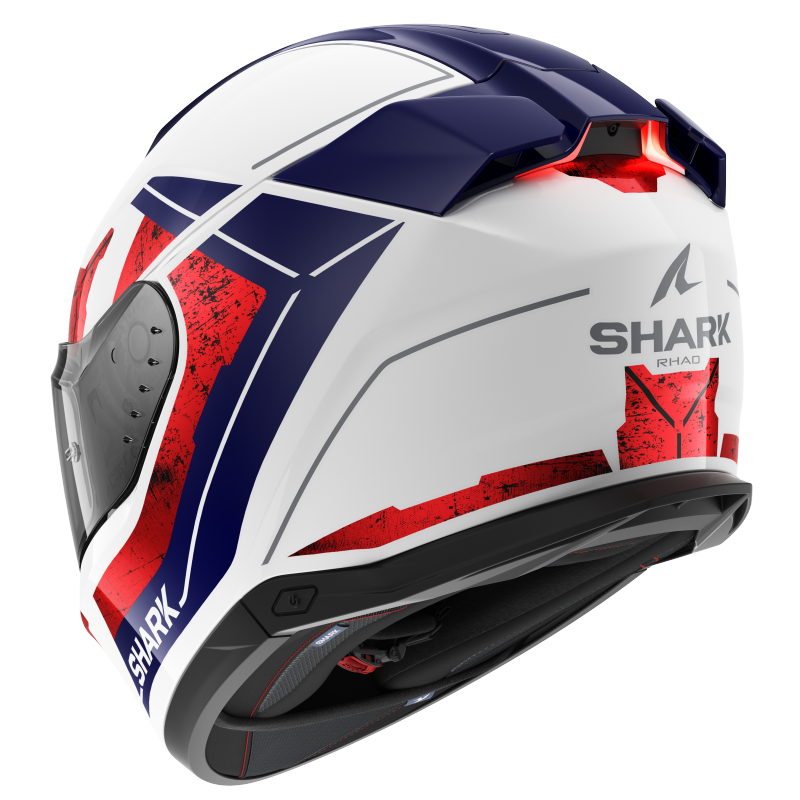 SHARK SKWAL-i3 RHAD 白紅藍 彩繪