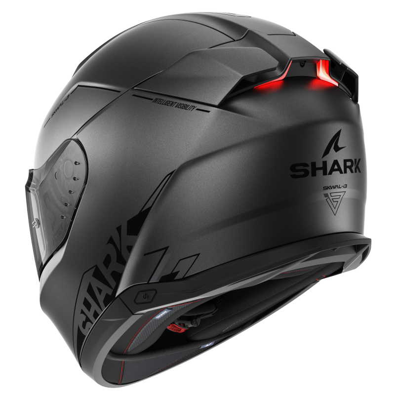 SHARK SKWAL-i3 Blank 消灰銀 素色