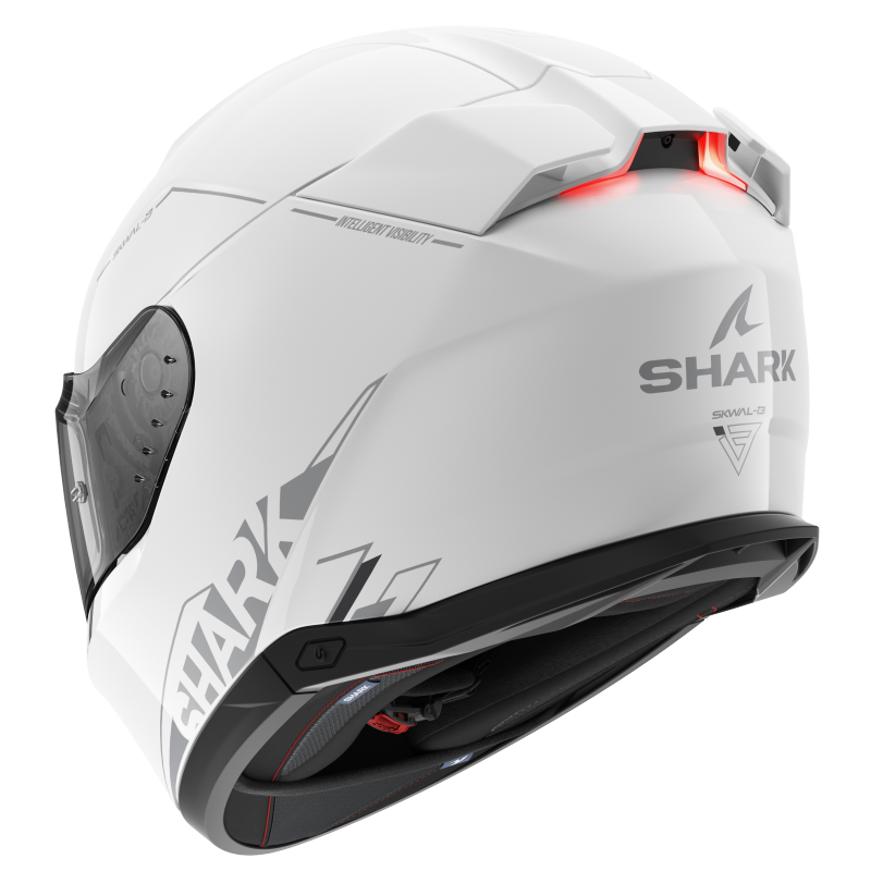 SHARK SKWAL-i3 Blank 白灰 素色