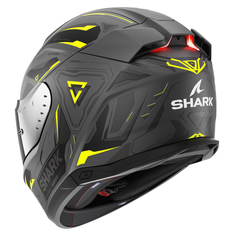 SHARK SKWAL-i3 LINIK 黑黃 彩繪