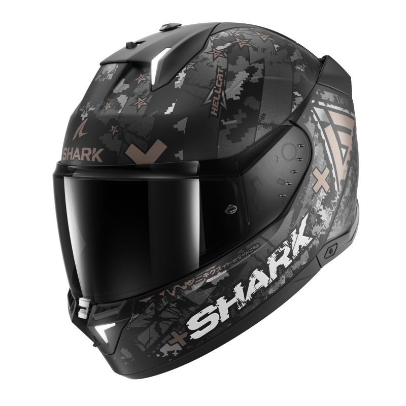 SHARK SKWAL-i3 HELLCAT 黑灰 彩繪