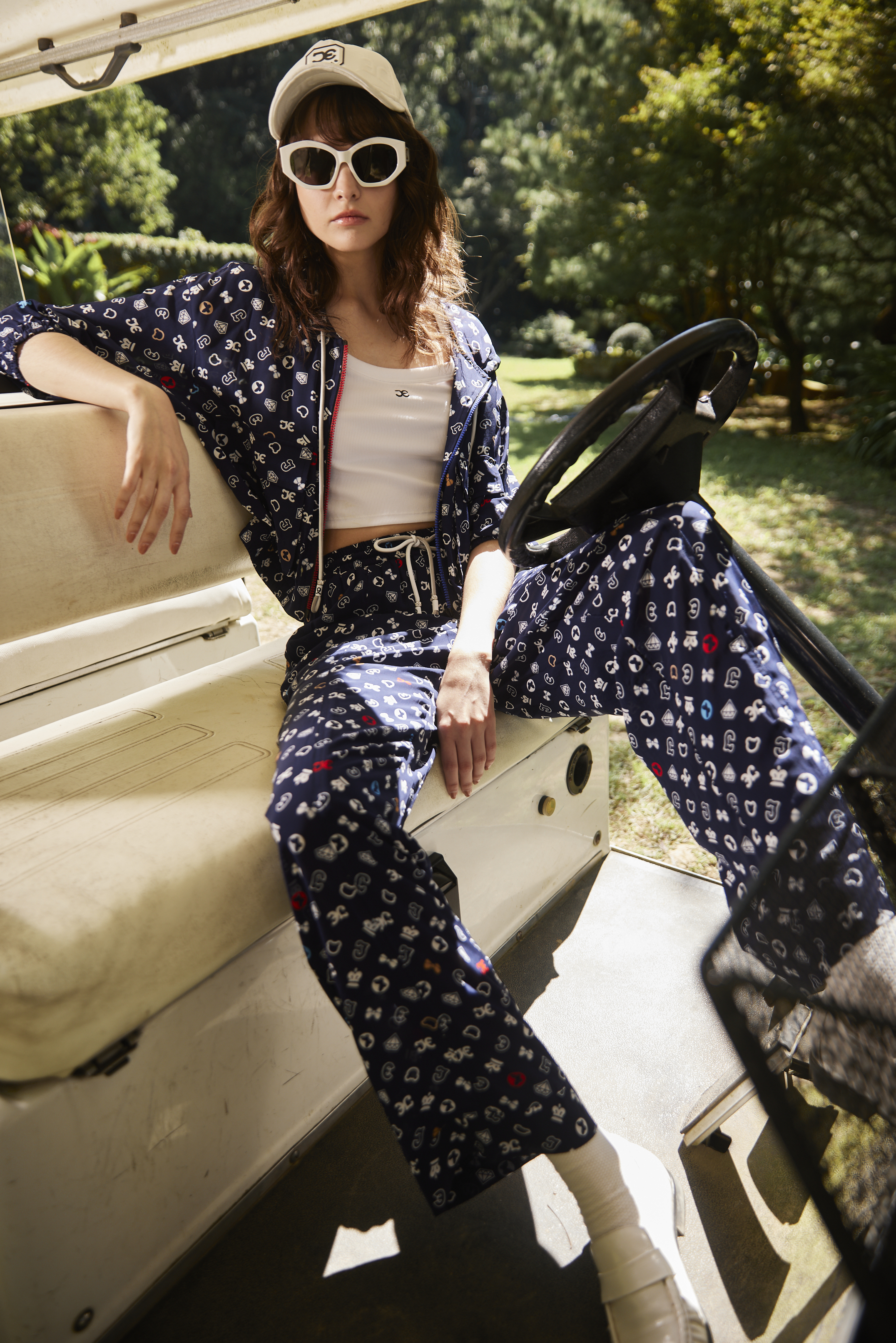 BE10028B1 藝術符號套裝運動褲