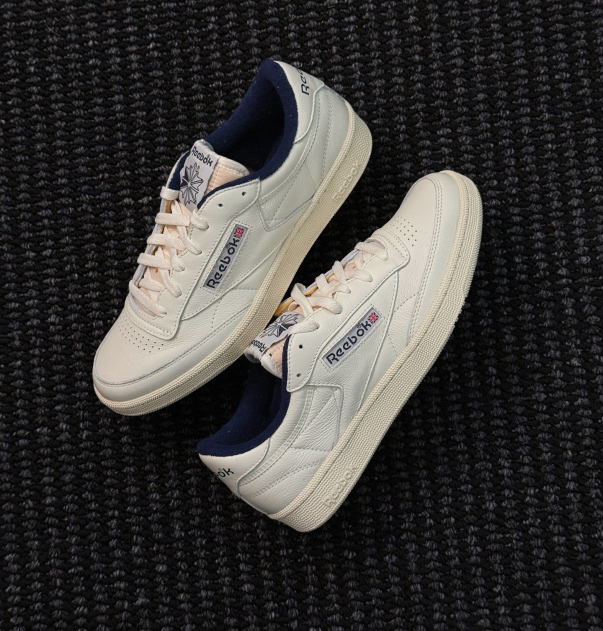 Reebok CLUB C 85 復古小白鞋