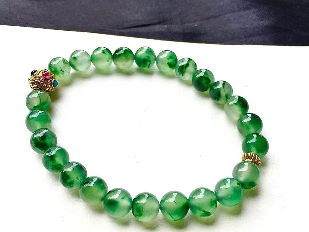 59362 翡翠珠子手串
