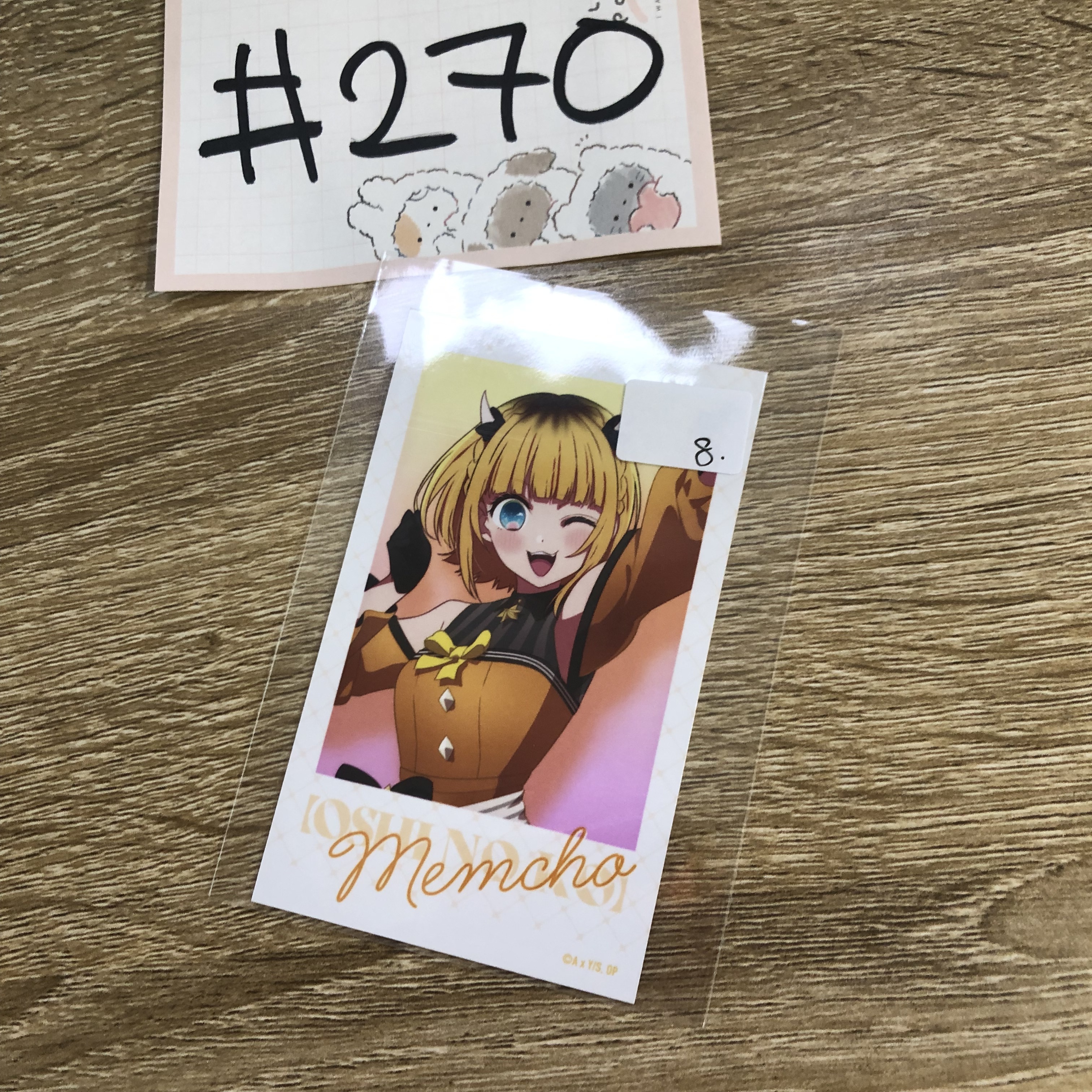 我推的孩子 MEMCHO 拍立得#270