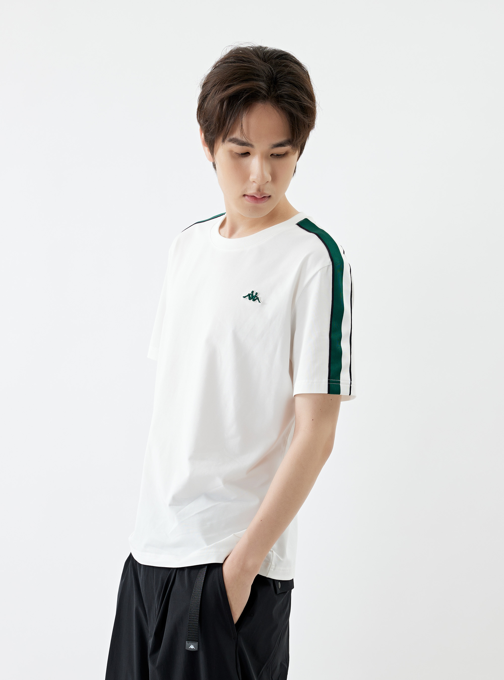 男女適穿 經典logo圓領短袖T-Shirt