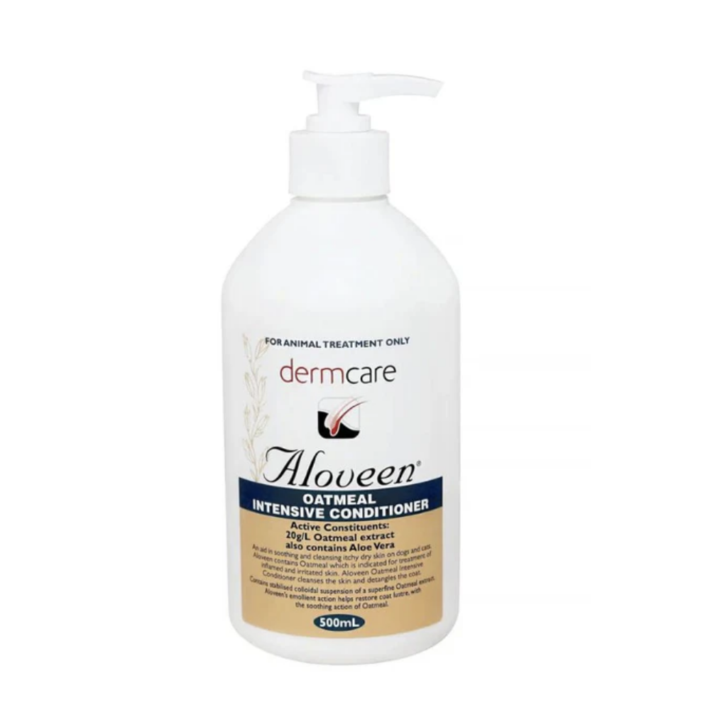 Dermcare - Aloveen 三條毛燕麥蘆薈強效護膚素 - 200ML / 500ML (貓狗適用)