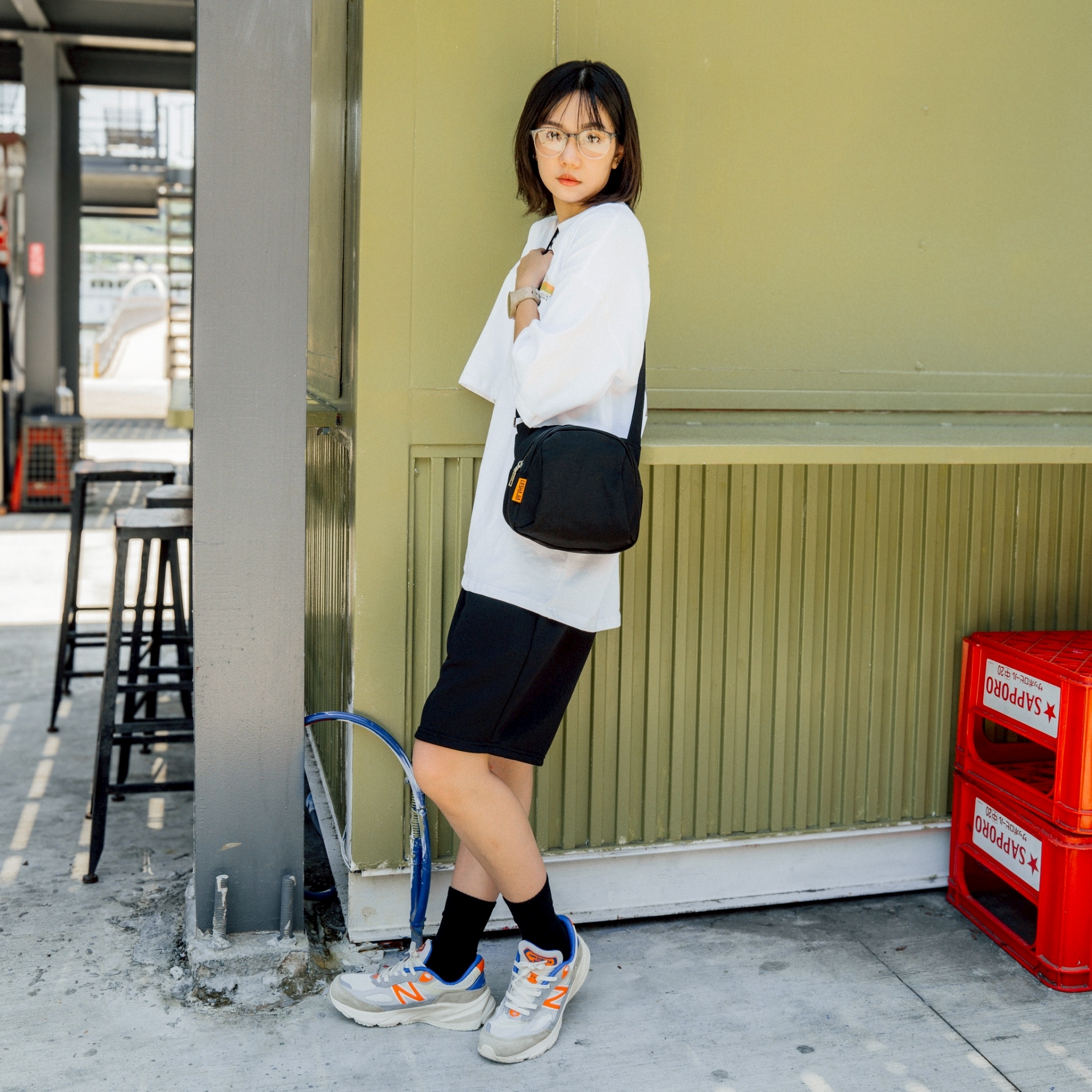 SBG 防潑水饅頭側背包 SB992