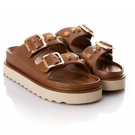 1CY0526-032 (Defect) [CARYATIS] Women’s Sandals Caryatis Bronze #65502 (S-EU-E)