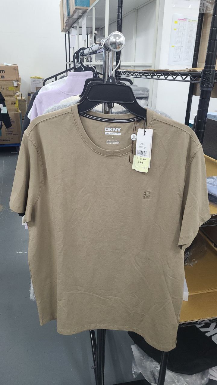 [S] DKNY KHAKI DK34SK189 MEN'S T-SHIRT, 194948583487 (SD1384)