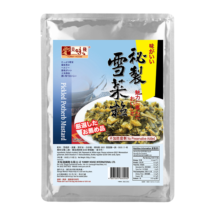 美味棧 秘製雪菜粒 500g