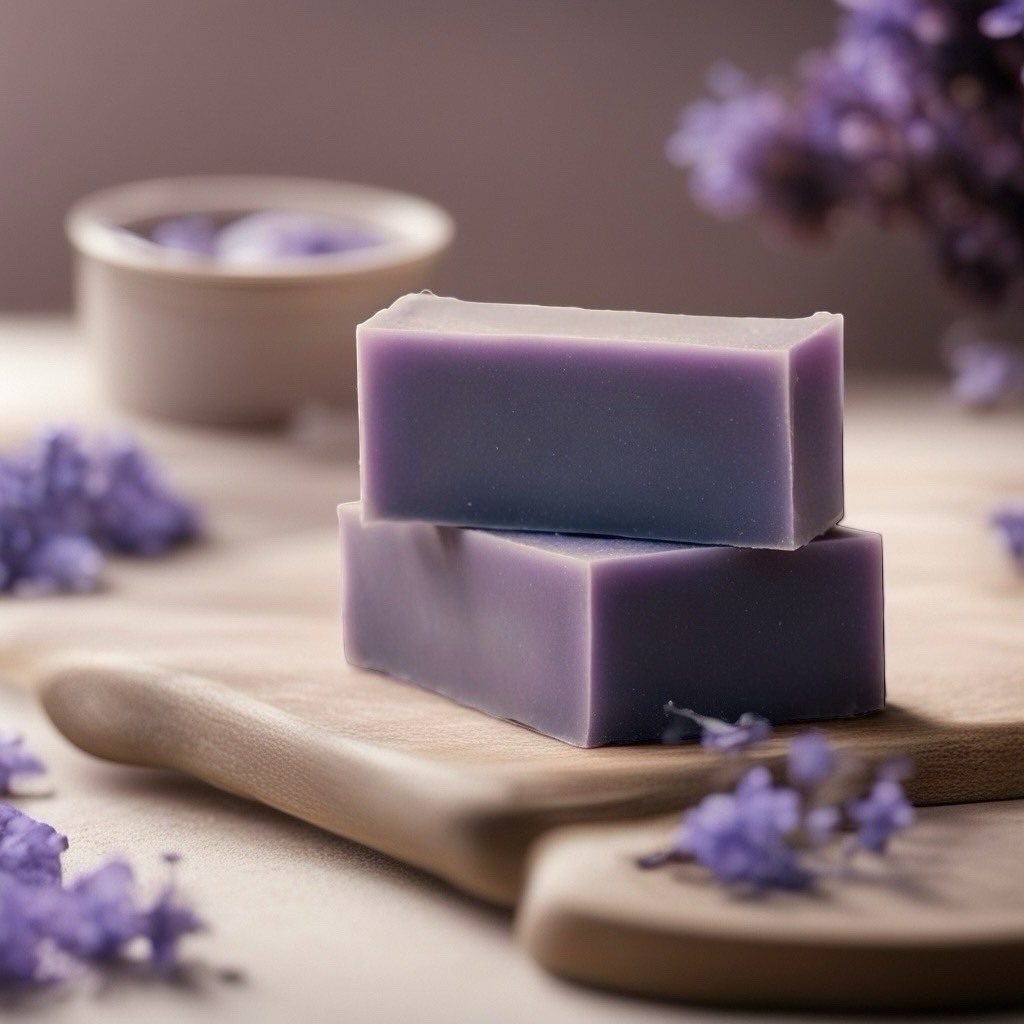 BOB SOAP 青黛紫草根舒緩沐浴皂｜草本修護・舒緩敏弱・冷製天然手工皂