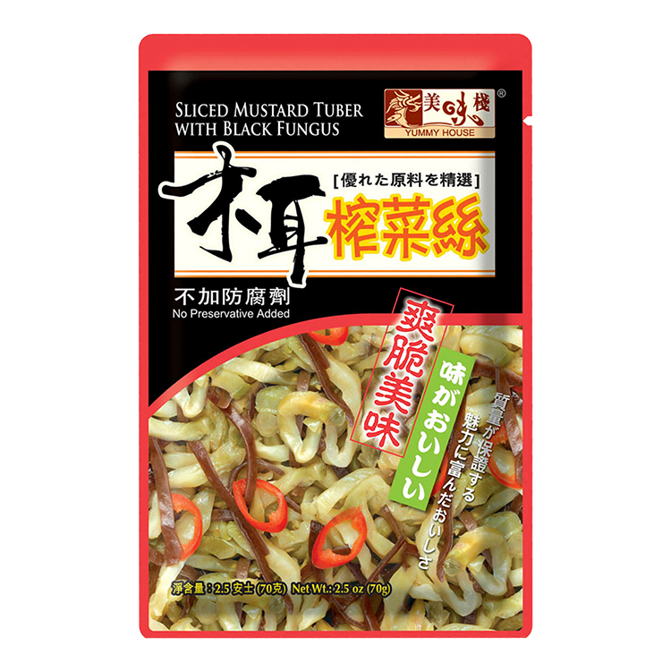 美味棧 木耳榨菜絲 70g x 3