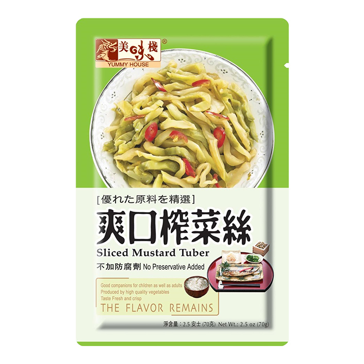 美味棧 爽口榨菜絲 70g x 3