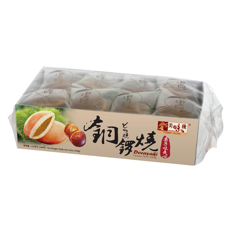 美味棧 銅鑼燒 (栗子味夾心) 240g