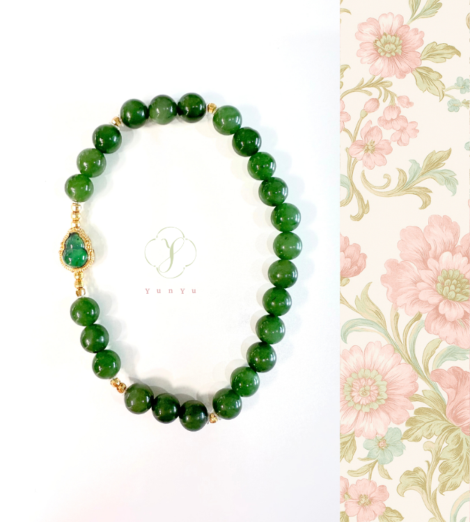 翠蘆生福(碧玉）