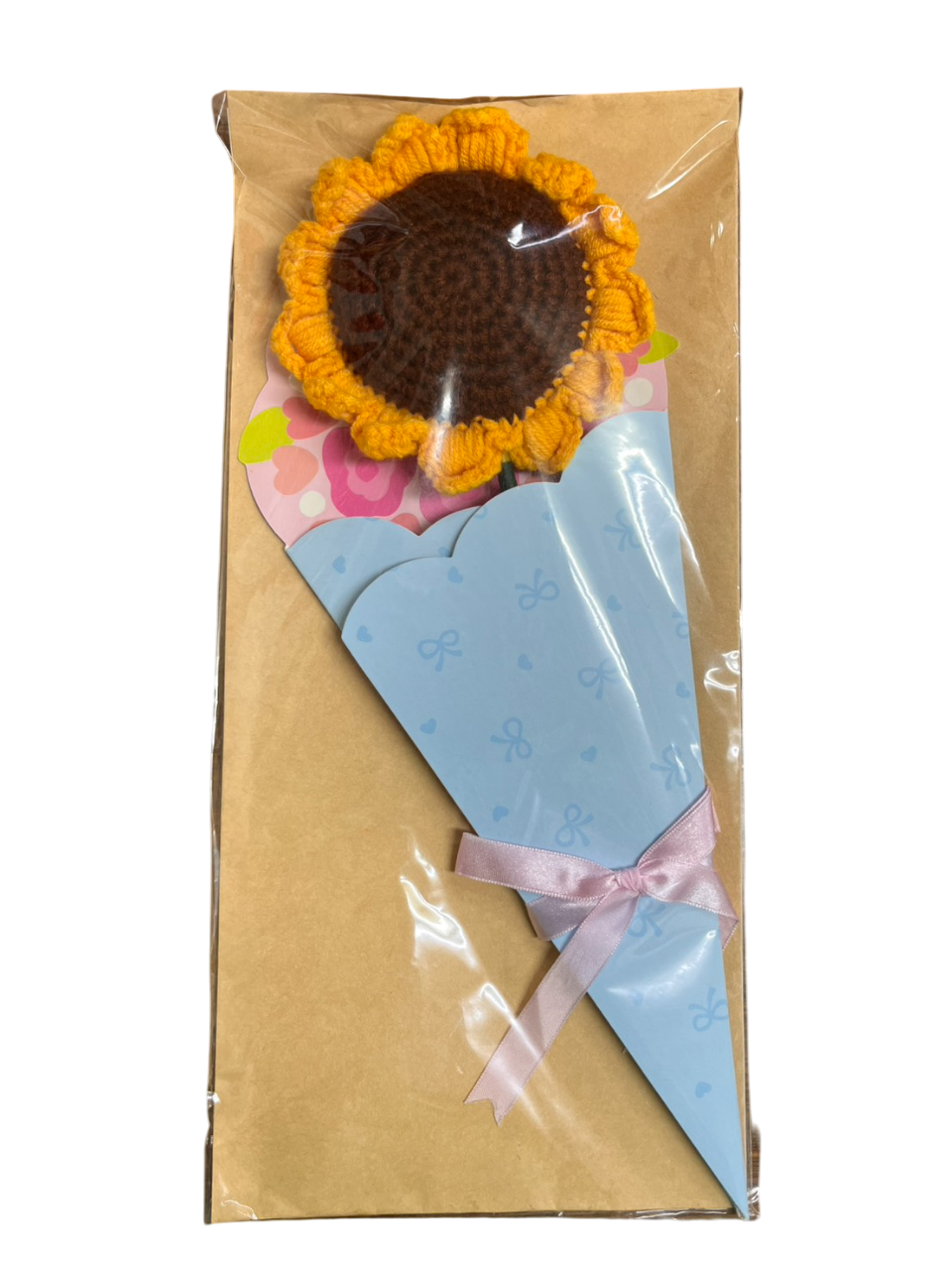 台北院|手工編織向日葵花束(顏色隨機)