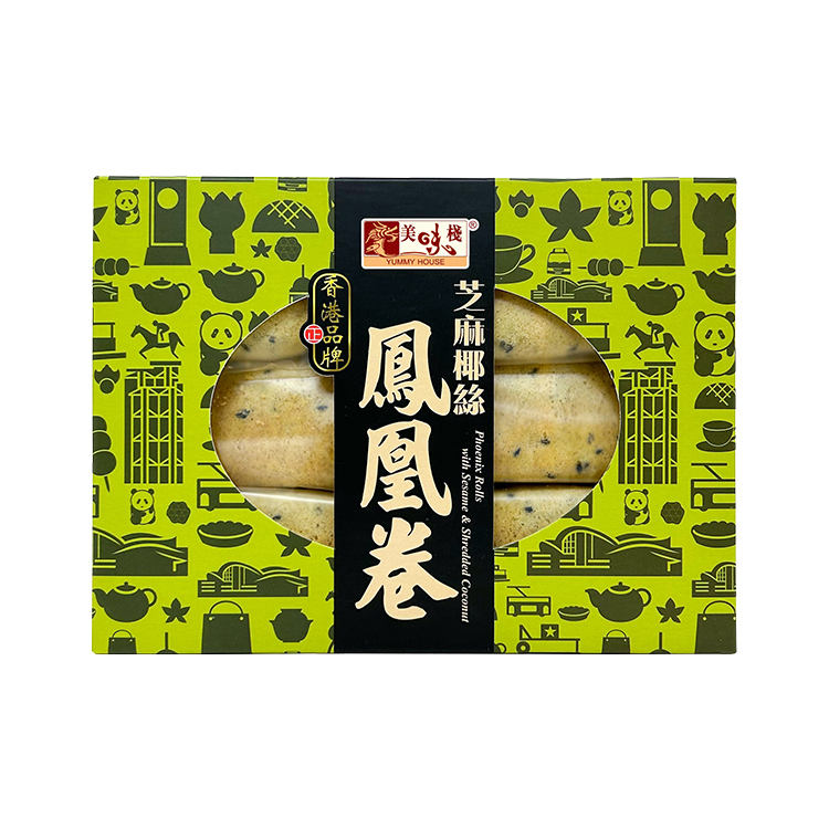 美味棧 芝麻椰絲鳳凰卷 280g