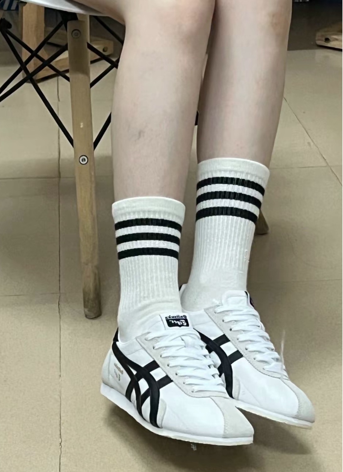 Onitsuka Tiger Runspark 白黑復古跑鞋