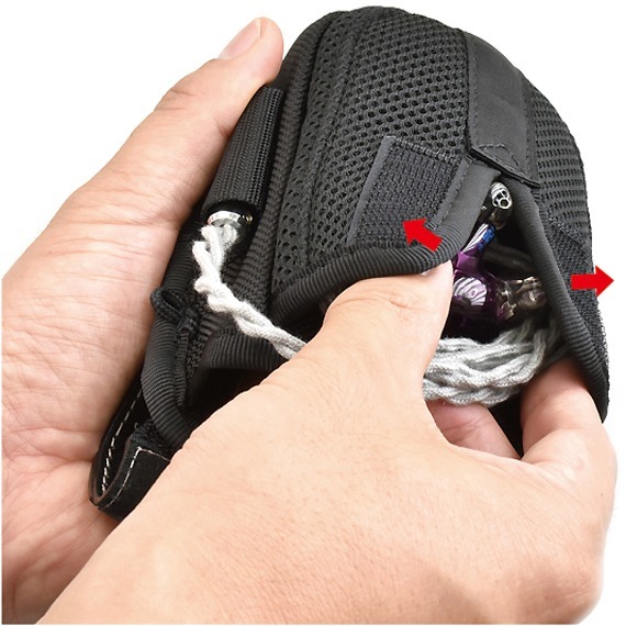 VanNuys E070 MP3 Player Smartphone Earphones Multi use Carrying Case