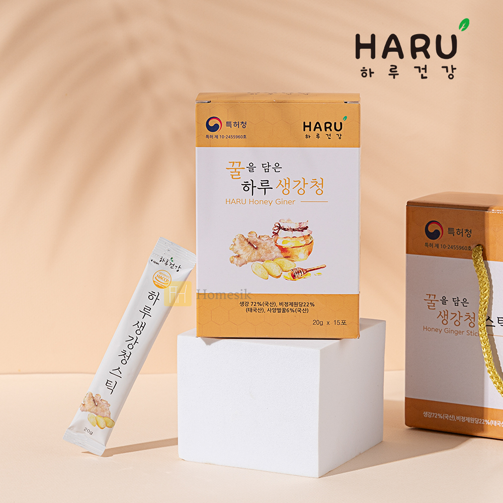 韓國100% NFC 專利生姜蜂蜜漿棒 便利裝 20g x 15包裝