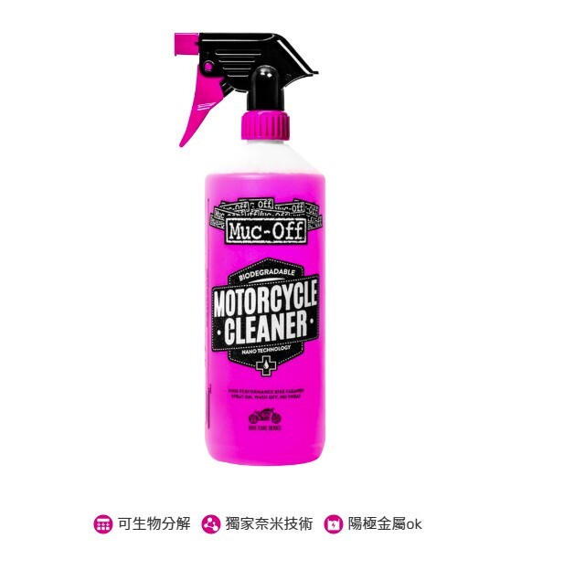 Muc-Off 馬可夫 機車/自行車清潔劑 含噴頭 1L