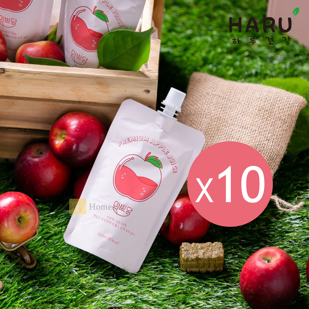 韓國100% NFC 升級版 純蘋果汁 120ml x 10包裝