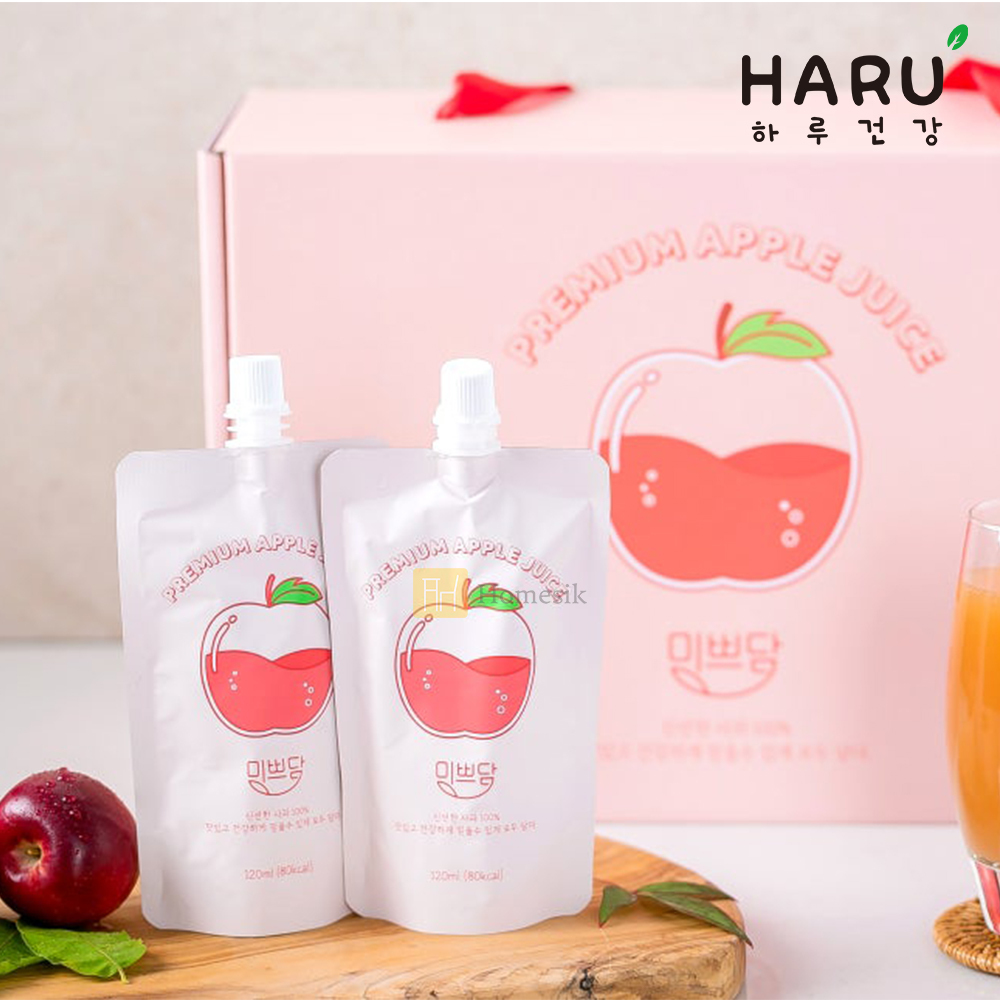 韓國100% NFC 升級版 純蘋果汁禮盒裝 120ml x 30包裝
