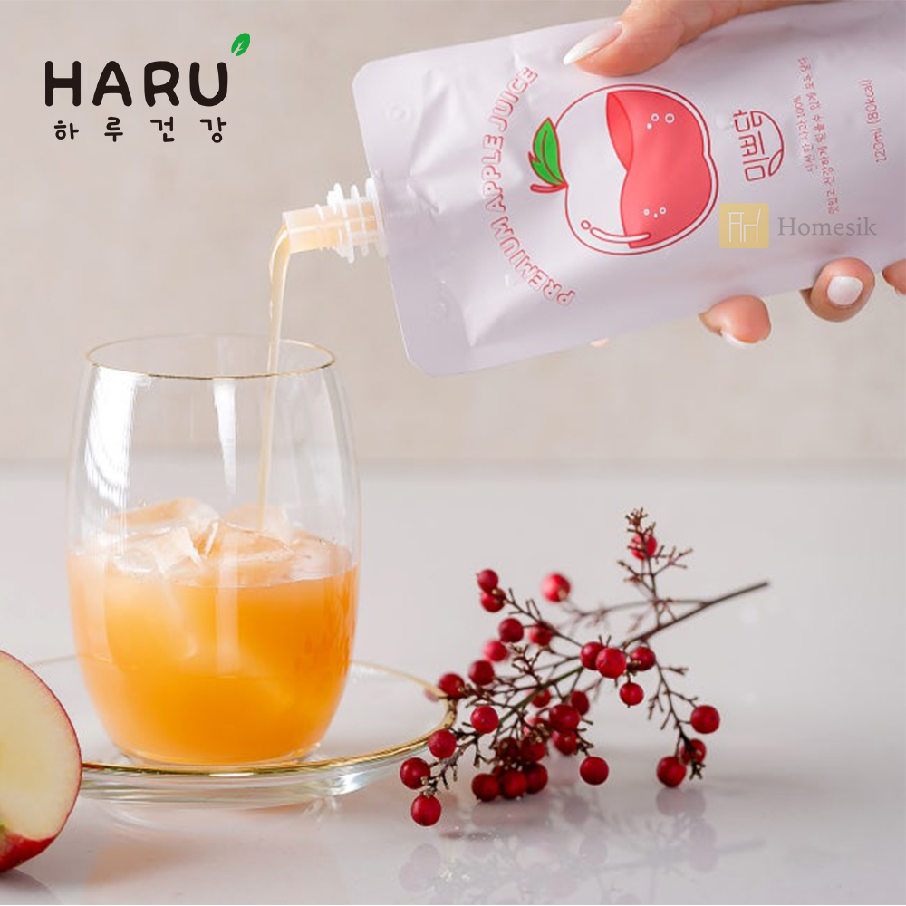 韓國100% NFC 升級版 純蘋果汁禮盒裝 120ml x 30包裝