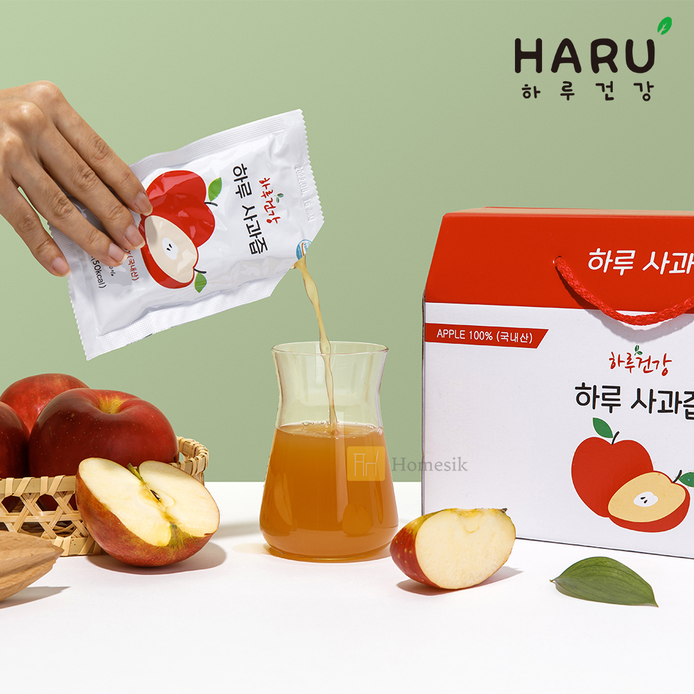 韓國100% NFC 純蘋果汁 100ml x 10包裝