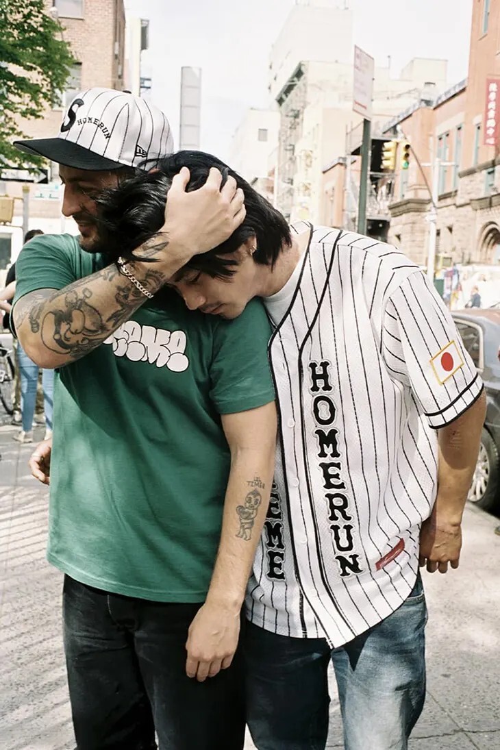 [現貨] Supreme SS25 Homerun Jersey| (Black / Stripe)