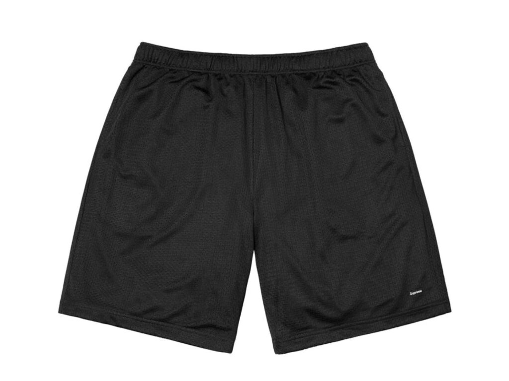 [現貨] Supreme SS25 Small Box Baggy Mesh Short| (Black / Navy)