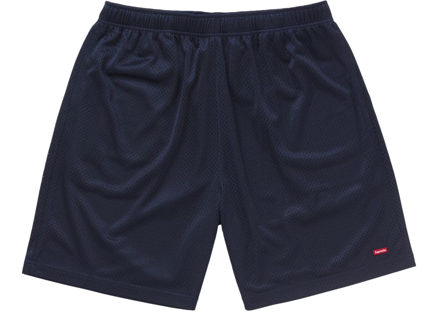 [現貨] Supreme SS25 Small Box Baggy Mesh Short| (Black / Navy)