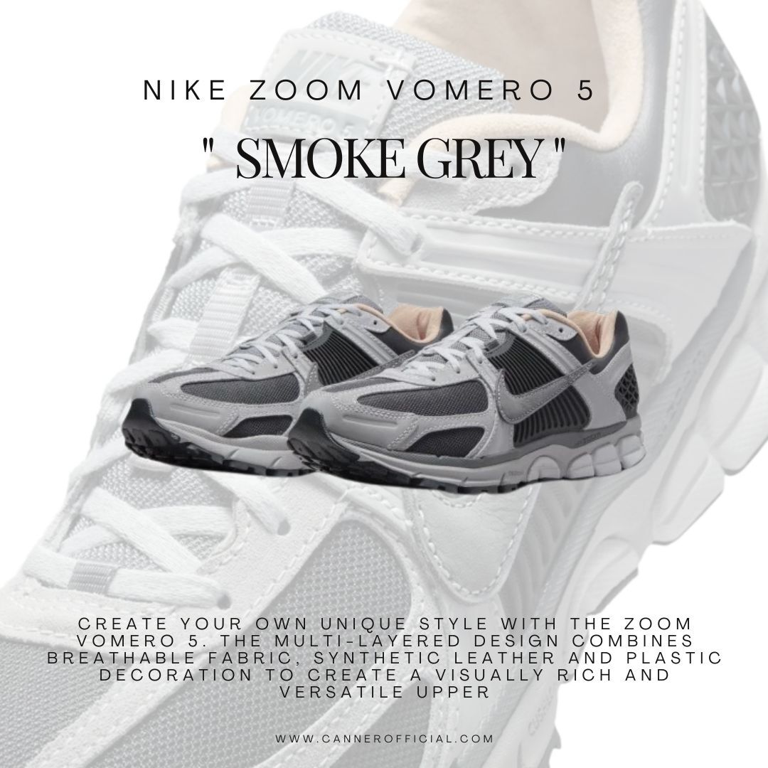 Nike Zoom Vomero 5 復古 運動休閒鞋 男鞋 黑灰 HV5982-001
