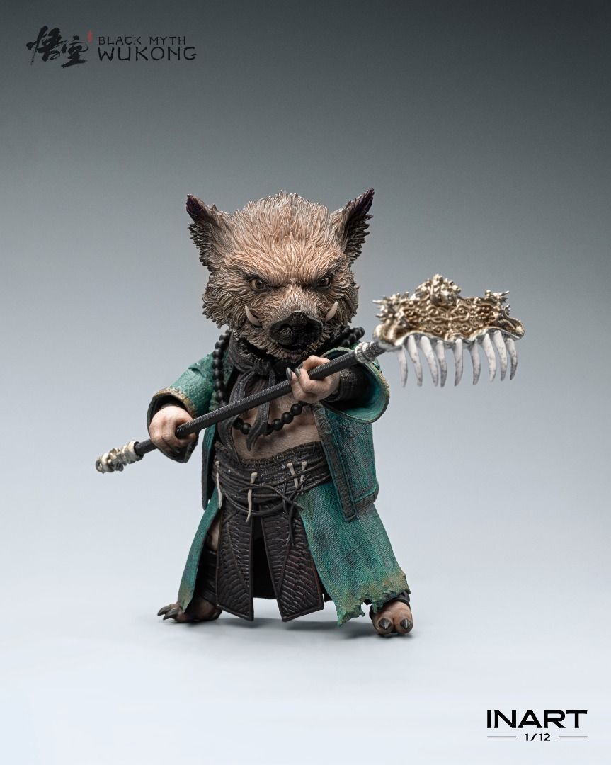 INART 1/12 SHF Black Myth Wukong Zhu Bajie 黑神話 悟空 豬八戒 可動人偶
