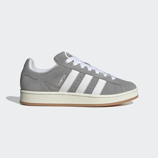Adidas Campus 00s HQ8707 男女 休閒鞋 經典 復古 Originals 麂皮 奶油底 灰 白