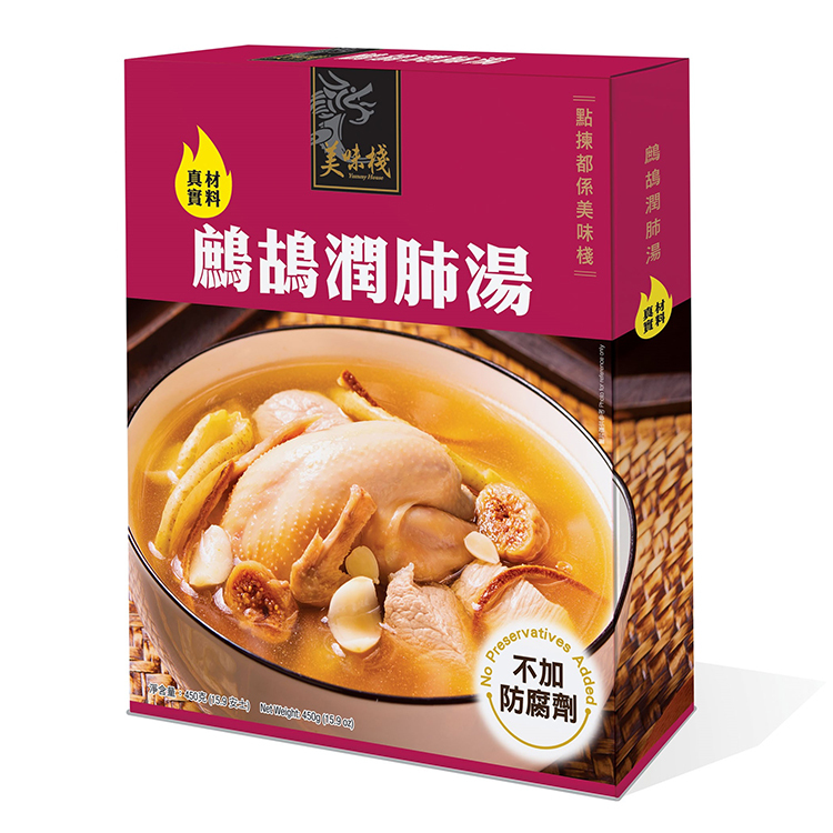 美味棧 鷓鴣潤肺湯 450g