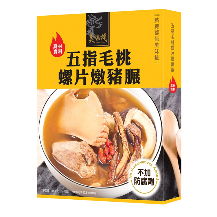 美味棧 五指毛桃螺片燉豬展 450g