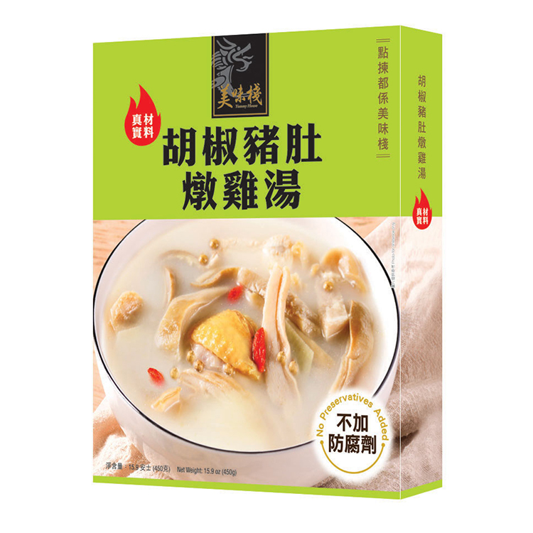 美味棧 胡椒豬肚燉雞湯 450g