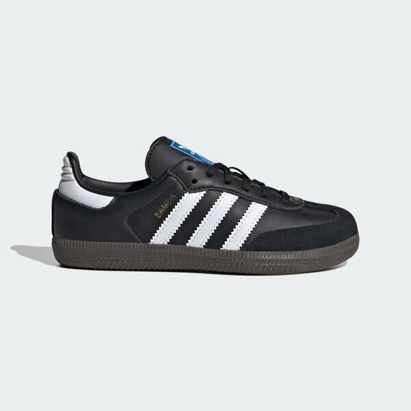 Adidas Samba OG C IE3678 中童 休閒鞋 運動 經典 復古 三葉草 皮革 穿搭 愛迪達 黑
