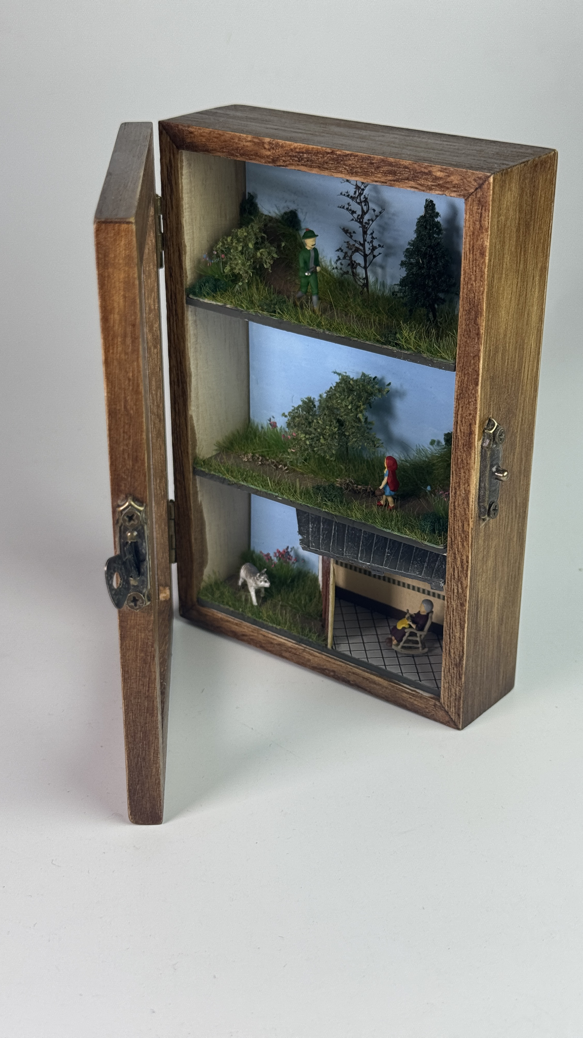 迷你景 HO規 童話書打開的瞬間