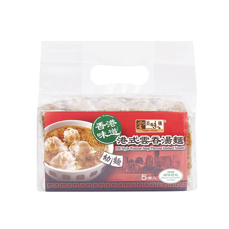 美味棧 港式雲吞湯麵(幼麵) 300g