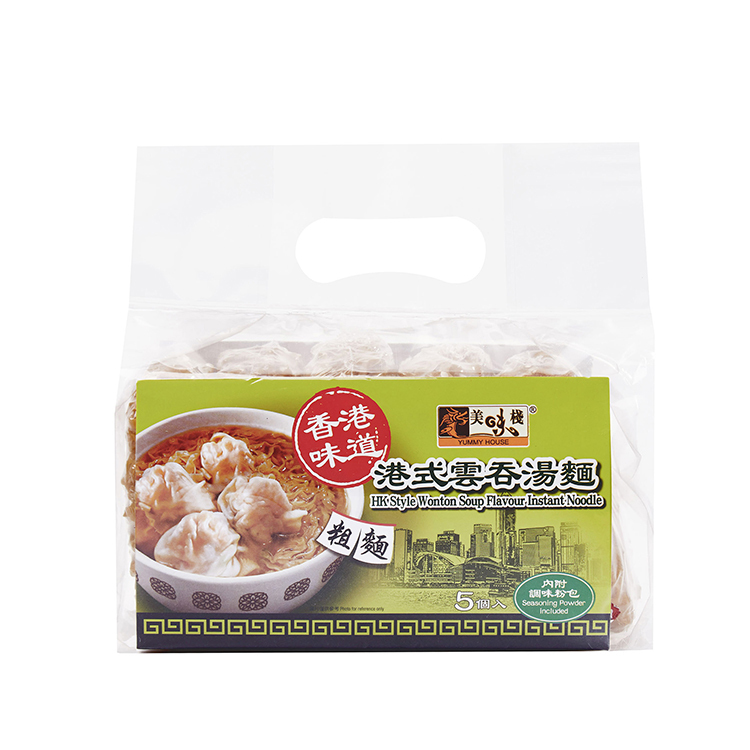美味棧 港式雲吞湯麵(粗麵) 300g