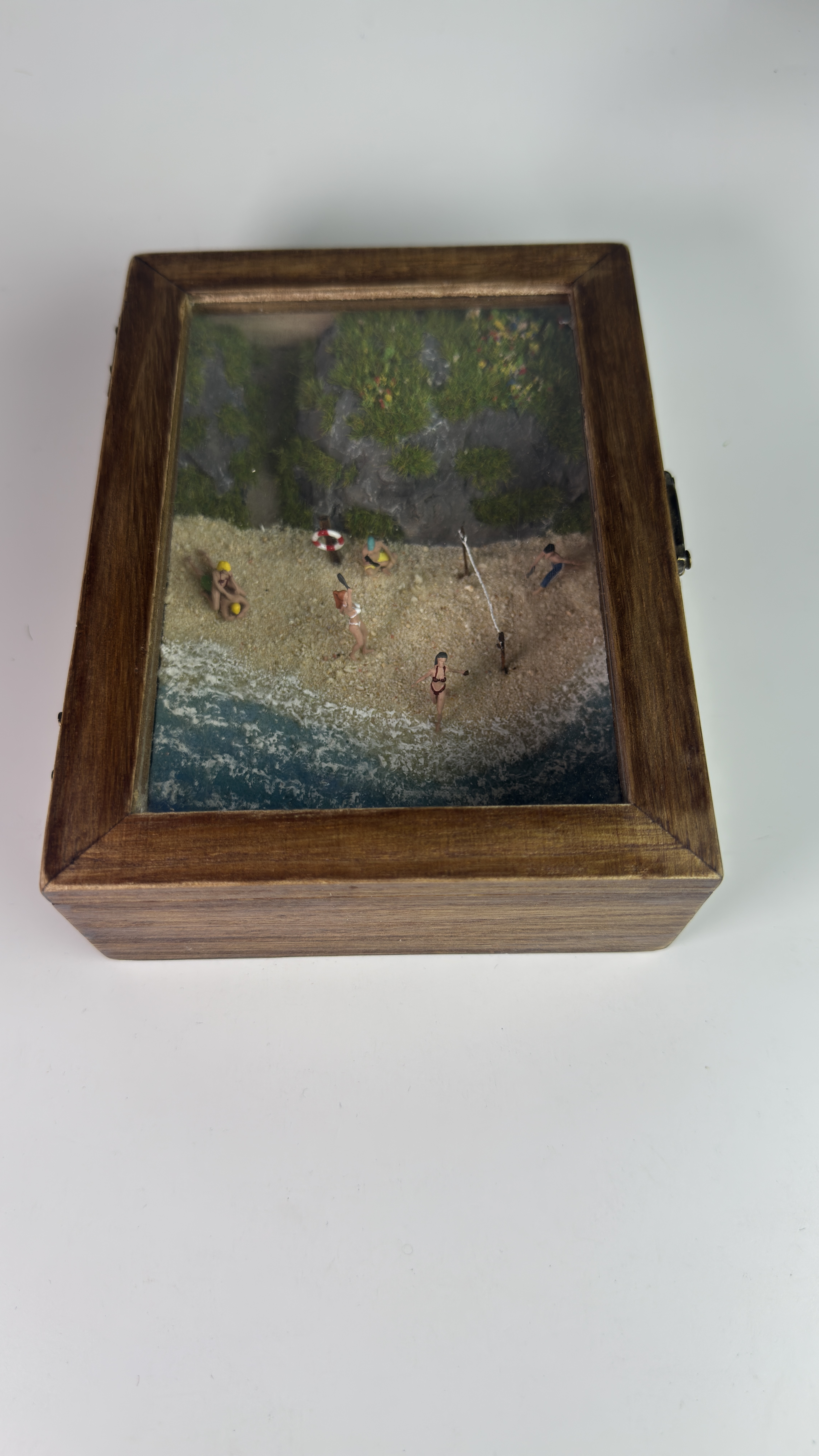 迷你景 HO規 盛夏沙灘盒中樂園