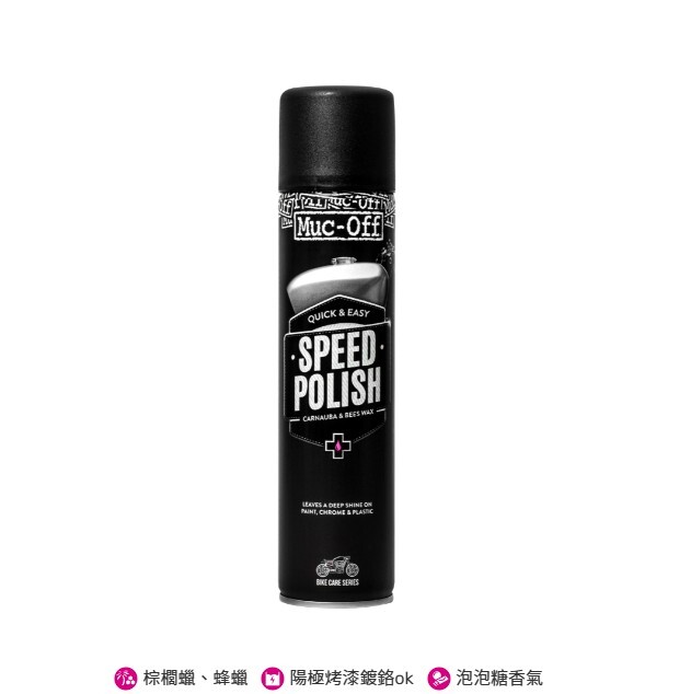 Muc-Off 馬可夫 棕櫚亮光噴蠟 400ml